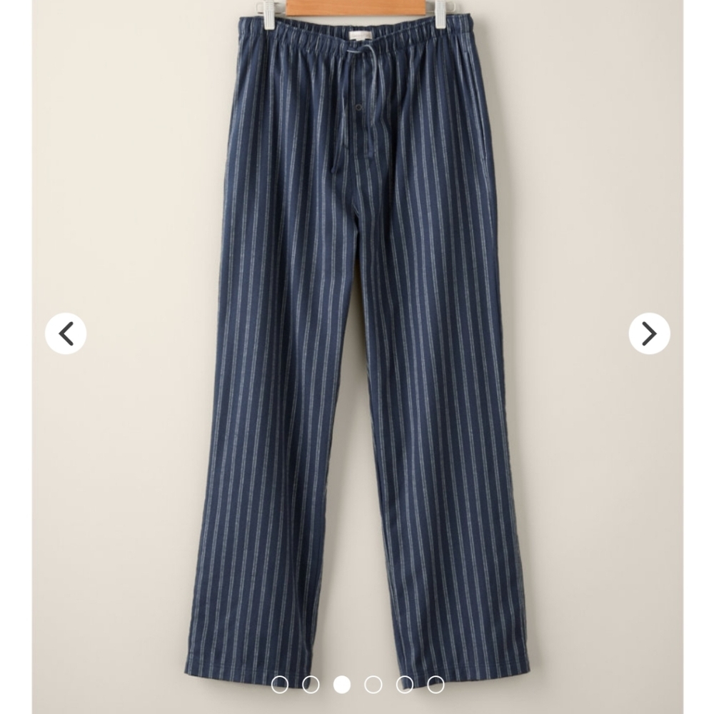 Garnet Hill Flannel Pajama Pants & Shorts XL - Picture 3 of 12